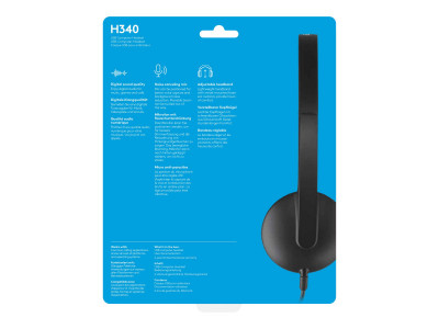 Logitech : USB HEADSET H340