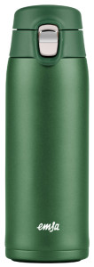 emsa Bouteille isotherme TRAVEL MUG LIGHT, 0,4 L, bleu