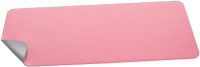 sigel Sous-main, similicuir, enroulable, rose/argent