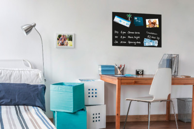 Be!Board Tableau magnétique en verre (L)600x(H)400 mm, gris
