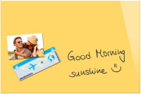 Be!Board Tableau magnétique en verre (L)600x(H)400 mm, bleu