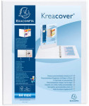 EXACOMPTA Classeur personnalisable Kreacover, A4 Maxi, bleu