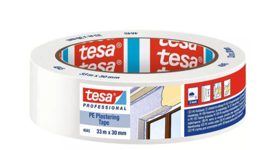 tesa Ruban de protection 4845, lisse, 30 mm x 33 m, blanc