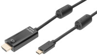 DIGITUS Câble adaptateur, USB-C - HDMI-A, 5,0 m DIGITUS Câble adaptateur, USB-C - HDMI-A, 5,0 m