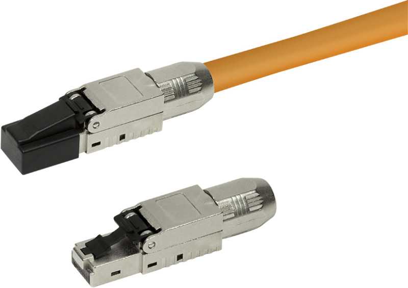 LogiLink Connecteur RJ45 Cat.6A, T568A/T568B & PROFINET