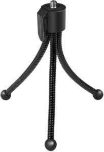 LogiLink Mini trépied portable, flexible, noir
