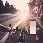 LogiLink Support de smartphone pour vélo, fixe, noir/rouge LogiLink Support de smartphone pour vélo, fixe, noir/rouge