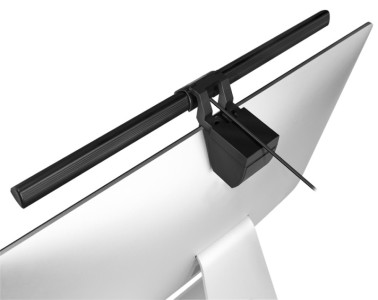 LogiLink Lampe à pince LED avec connexion USB, noir