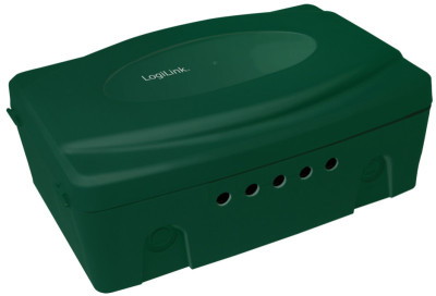 LogiLink Boîtier pour bloc électrique multiprise, vert
