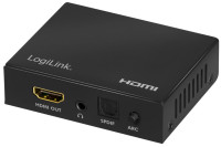 LogiLink Extracteur audio HDMI 4K/60Hz, noir