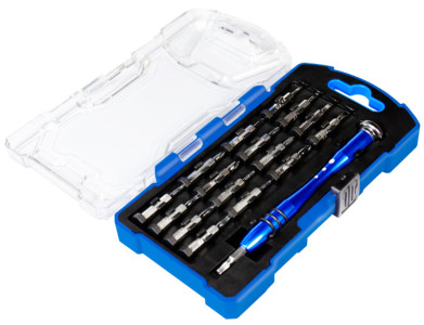 LogiLink Tournevis avec jeu de 17 embouts