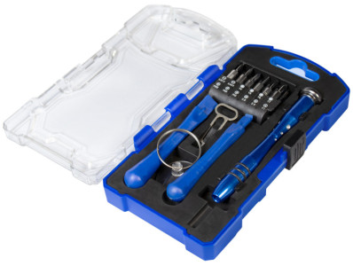 LogiLink Tournevis avec 12 embouts + accessoires