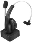 LogiLink Casque mono Bluetooth 5.0, station de charge, noir LogiLink Casque mono Bluetooth 5.0, station de charge, noir