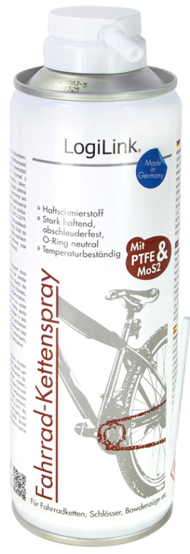 LogiLink Fahrrad-Kettenspray, 300 ml