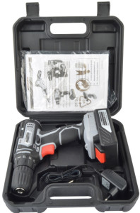 BRÜDER MANNESMANN Perceuse-visseuse sans fil, 24 Volt