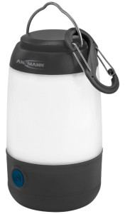 ANSMANN Mini lampe de camping, boîtier en plastique, noir