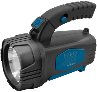ANSMANN Projecteur LED portable HS230B, noir/bleu