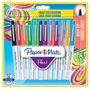 Paper:Mate Stylo feutre Flair BOLD, blister de 12