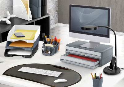 CEP Module de rangement MoovUp, 3 tiroirs, gris