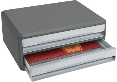 CEP Module de rangement MoovUp, 3 tiroirs, gris