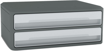 CEP Module de rangement MoovUp, 2 tiroirs, gris