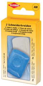 KLEIBER Craie de tailleur, set de 2, blanc/bleu