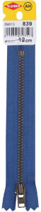 KLEIBER Fermeture éclair, métal, longueur: 140 mm, marine