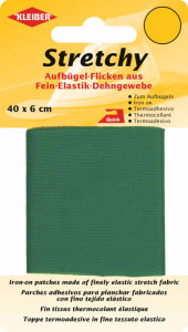 KLEIBER Patch thermocollant élastique, 400 x 60 mm, crème