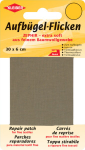 KLEIBER Patch thermocollant Zephir, 300 x 60 mm, beige