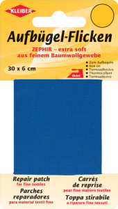 KLEIBER Patch thermocollant Zephir, 300 x 60 mm, rouge