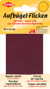 KLEIBER Patch thermocollant Zephir, 300 x 60 mm, kaki