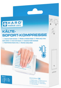 HARO Compresse froide instantanée, 228 x 152 mm, blanc