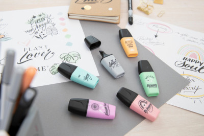 STABILO Surligneur BOSS MINI Pastellove 2.0, rose