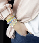 folia Cordon en caoutchouc PASTEL, 4 couleurs de 5 m assorti folia Cordon en caoutchouc PASTEL, 4 couleurs de 5 m assorti