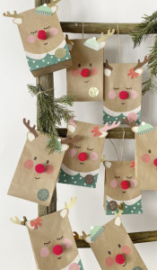 folia Kit pour calendrier de l'Avent RED NOSE REINDEER, 216