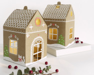 folia Maisonnette en carton kraft, 110 x 110 x 190 mm folia Maisonnette en carton kraft, 110 x 110 x 190 mm