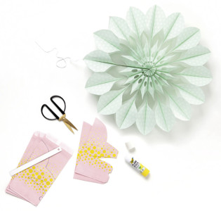 folia Sachets en papier fleurs DAISY LOVE