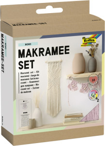 folia Kit macramé BOHO, 10 pièces