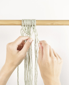 folia Kit macramé BOHO, 10 pièces