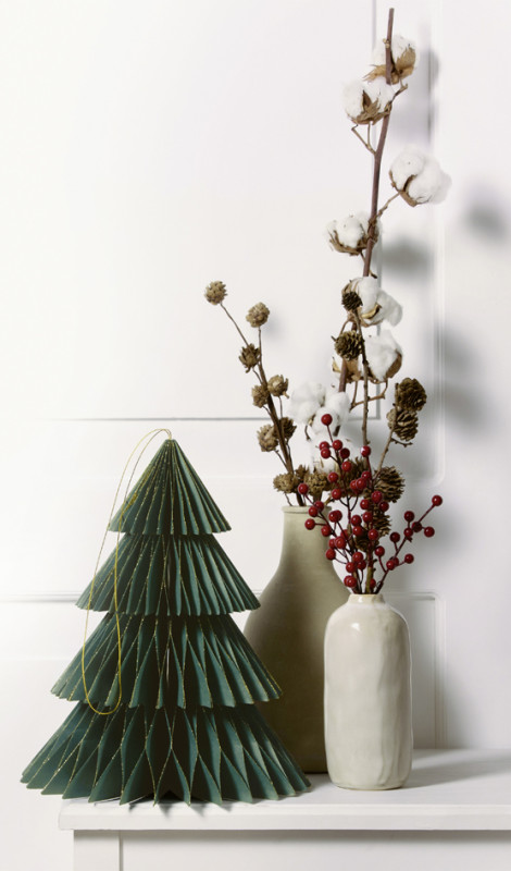 folia Décoration alvéolée CLASSIC XMAS TREE, taille: L