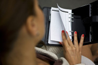 Organiseur de reliure modèle 16501, sans calendrier, A6, noir