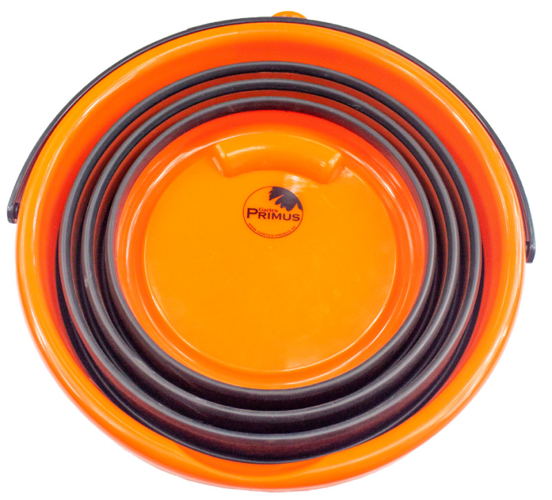 Garten PRIMUS Seau pliable, noir/orange