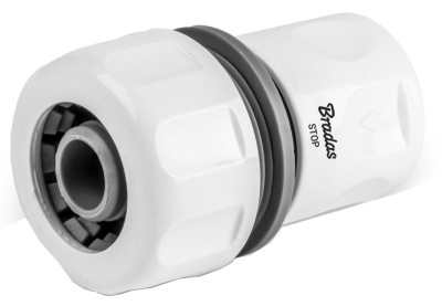 Bradas Raccord de tuyau femelle WHITE LINE, aquastop, 1/2