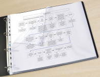 Oxford Pochette perforée, A3 paysage, PP, transparent Oxford Pochette perforée, A3 paysage, PP, transparent