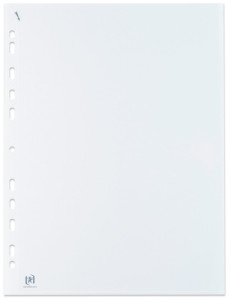 Oxford Pochette perforée Economy Quick'In, A4, transparent