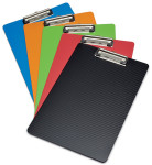 MAUL Porte-bloc à pince MAULflexx, A4, en PP, blanc / noir