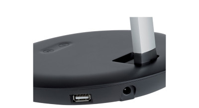 MAUL Lampe de bureau LED MAULrubia colour vario, argent/noir