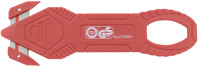 WEDO Cutter de sécurité, rouge WEDO Cutter de sécurité, rouge