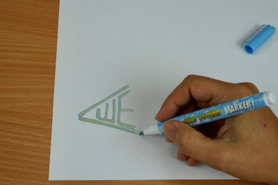 WEDO Marqueur créatif GOLD + OUTLINE, étui de 6