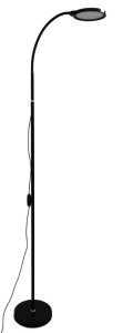 UNILUX Lampadaire/lampe de bureau à LED FLEXLED, noir